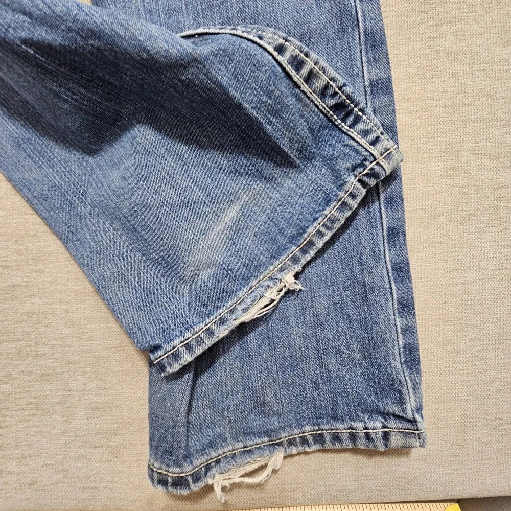 Ariat M4 Coltrane Relaxed Boot Cut Jeans Mens 38x34 Blue Durango Wash Denim *